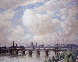 Waterloo-Brücke in der Sonne